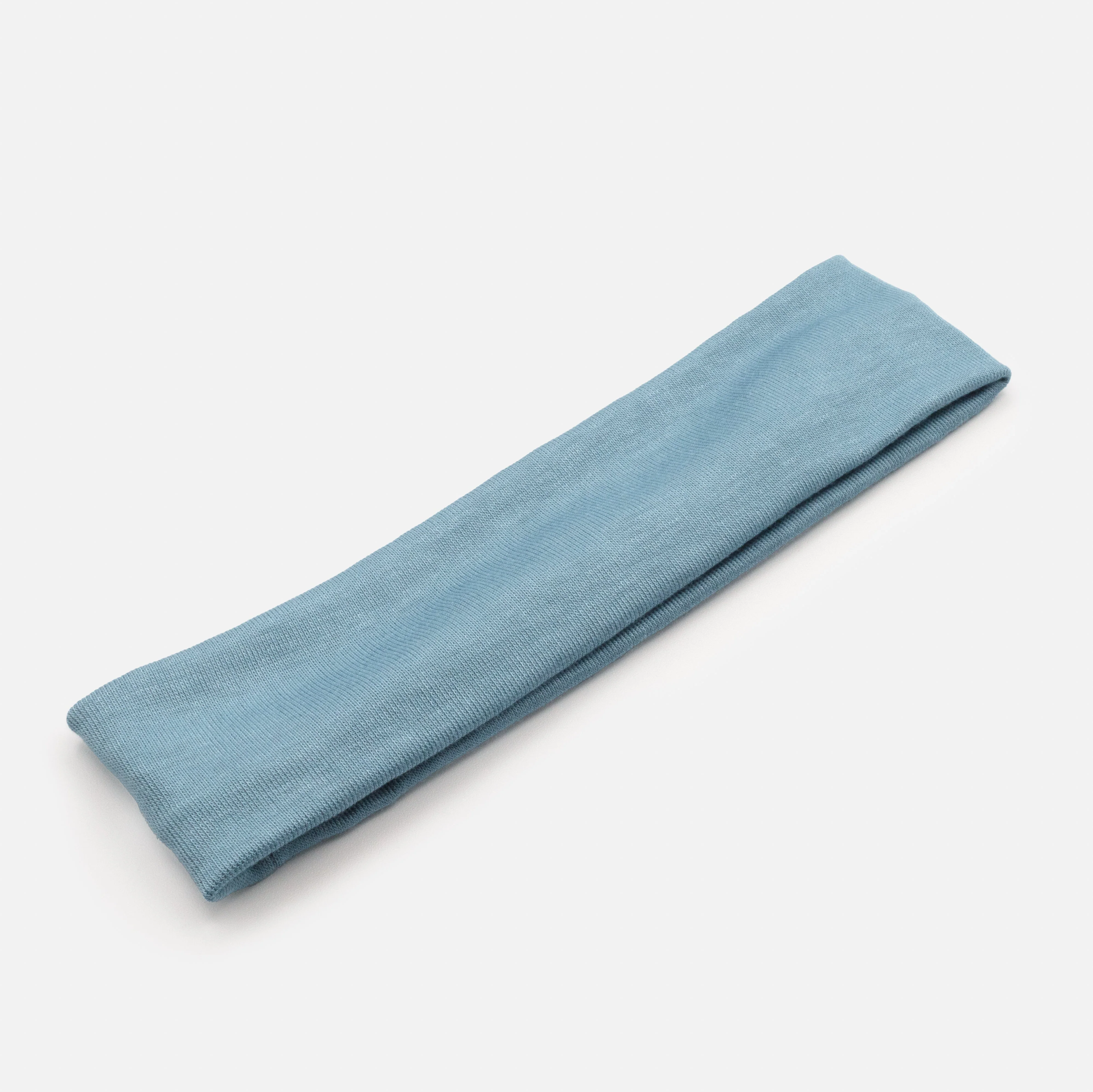 Bandeau souple en tissu bleu pâle - Image 2