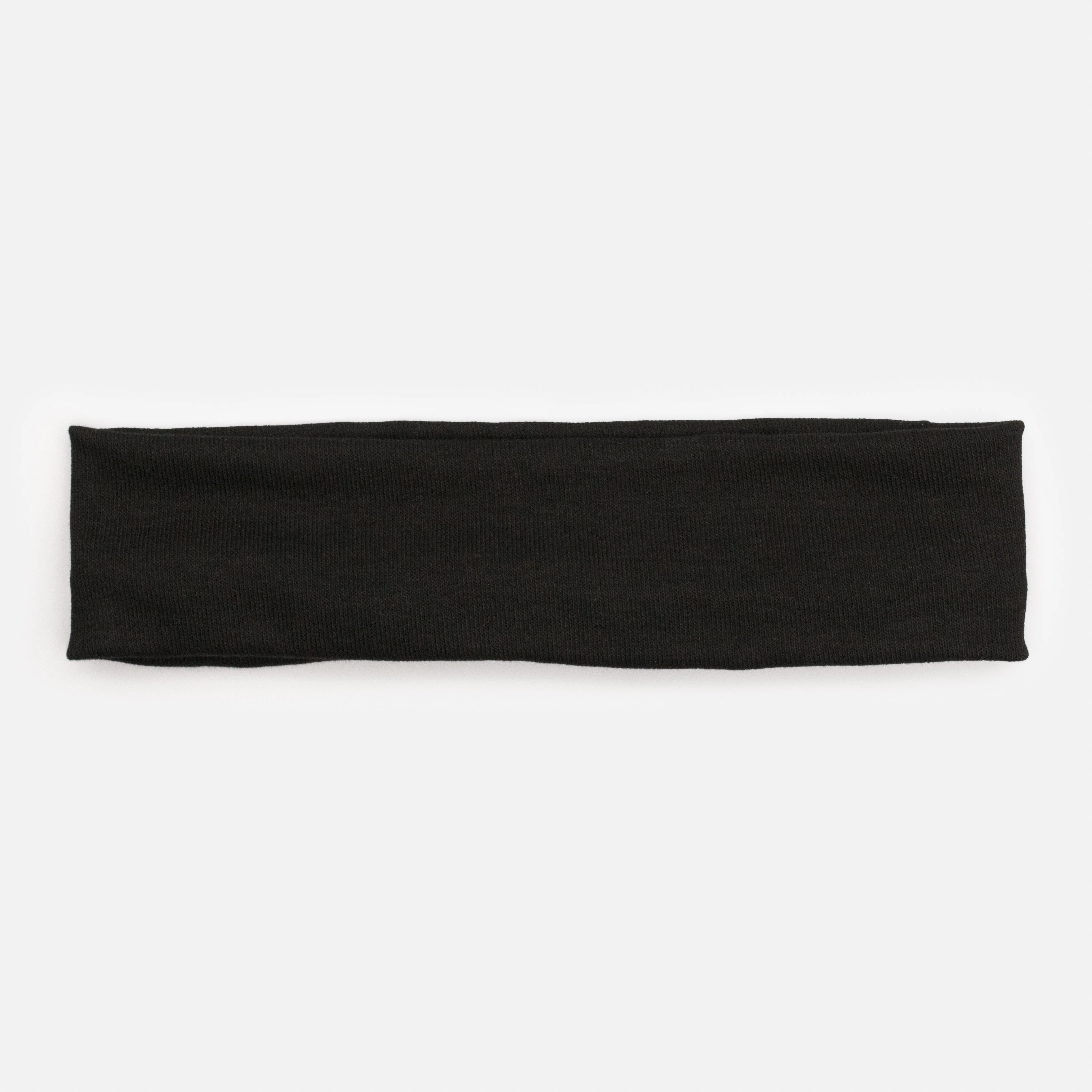 Bandeau souple en tissu noir