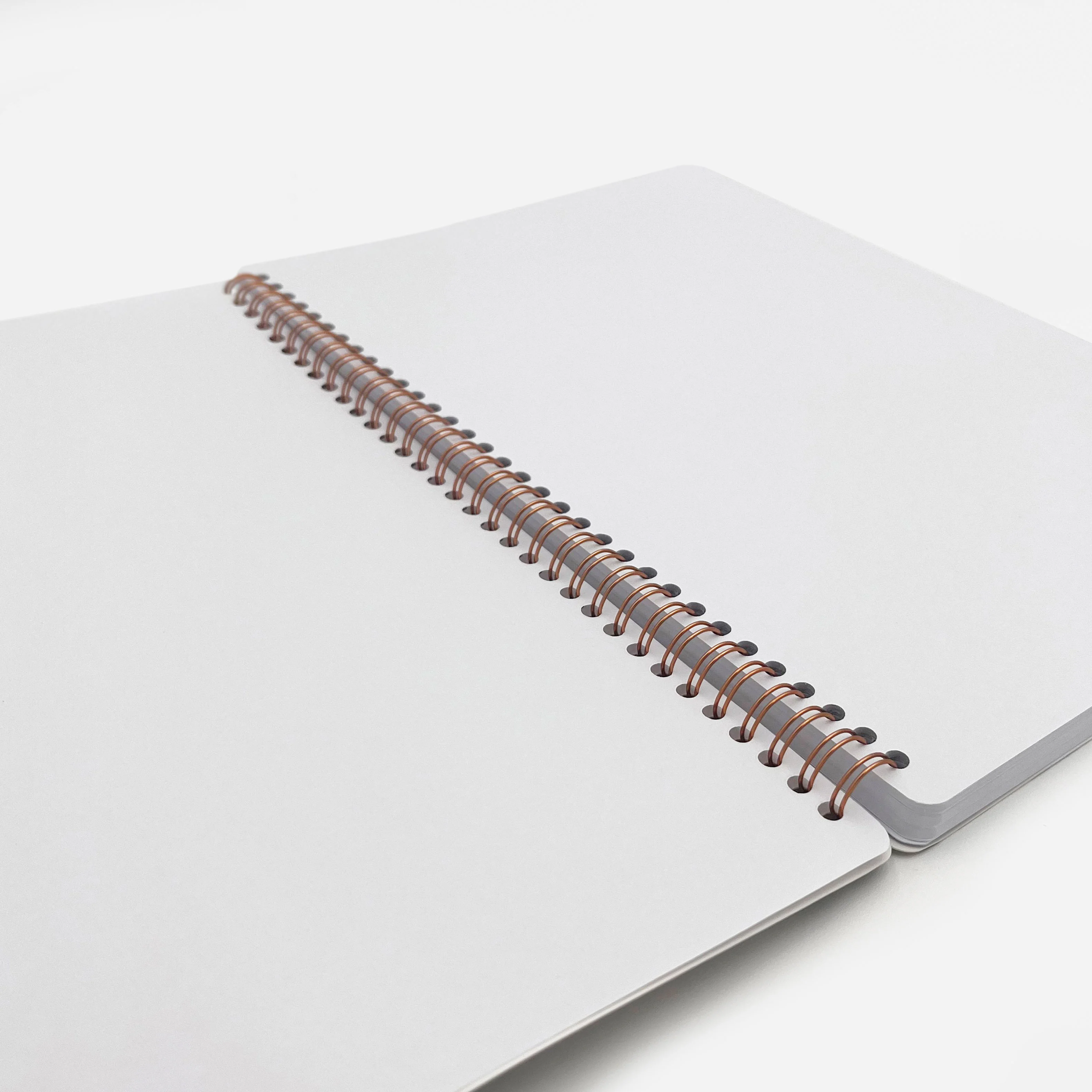 Cahier fleuri à spirale - Image 2