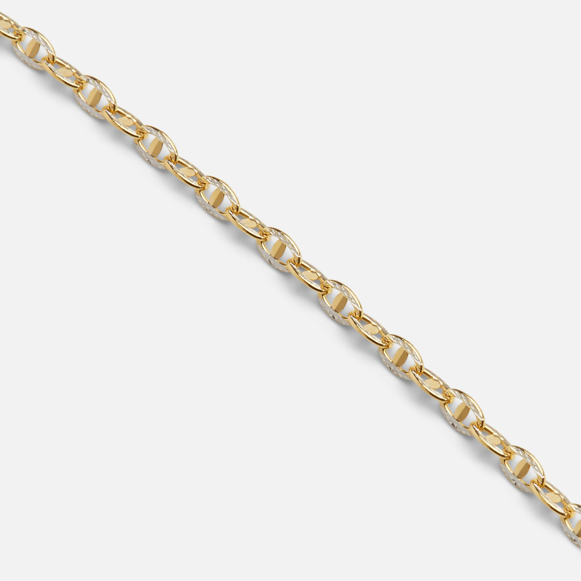 Bracelet mailles marine en or 10 carats - Image 2