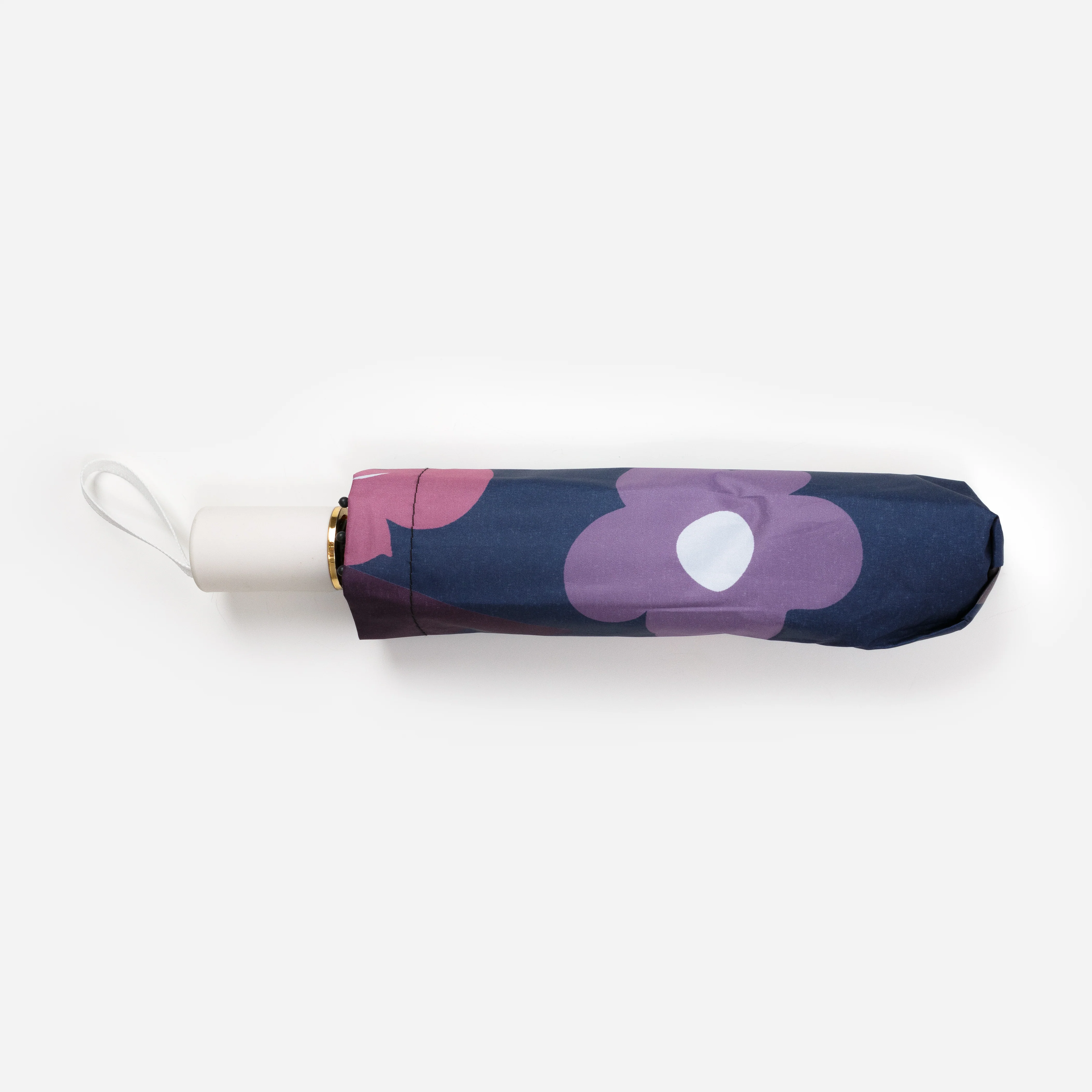 Parapluie marine avec fleurs colorées et sac de rangement - Image 3