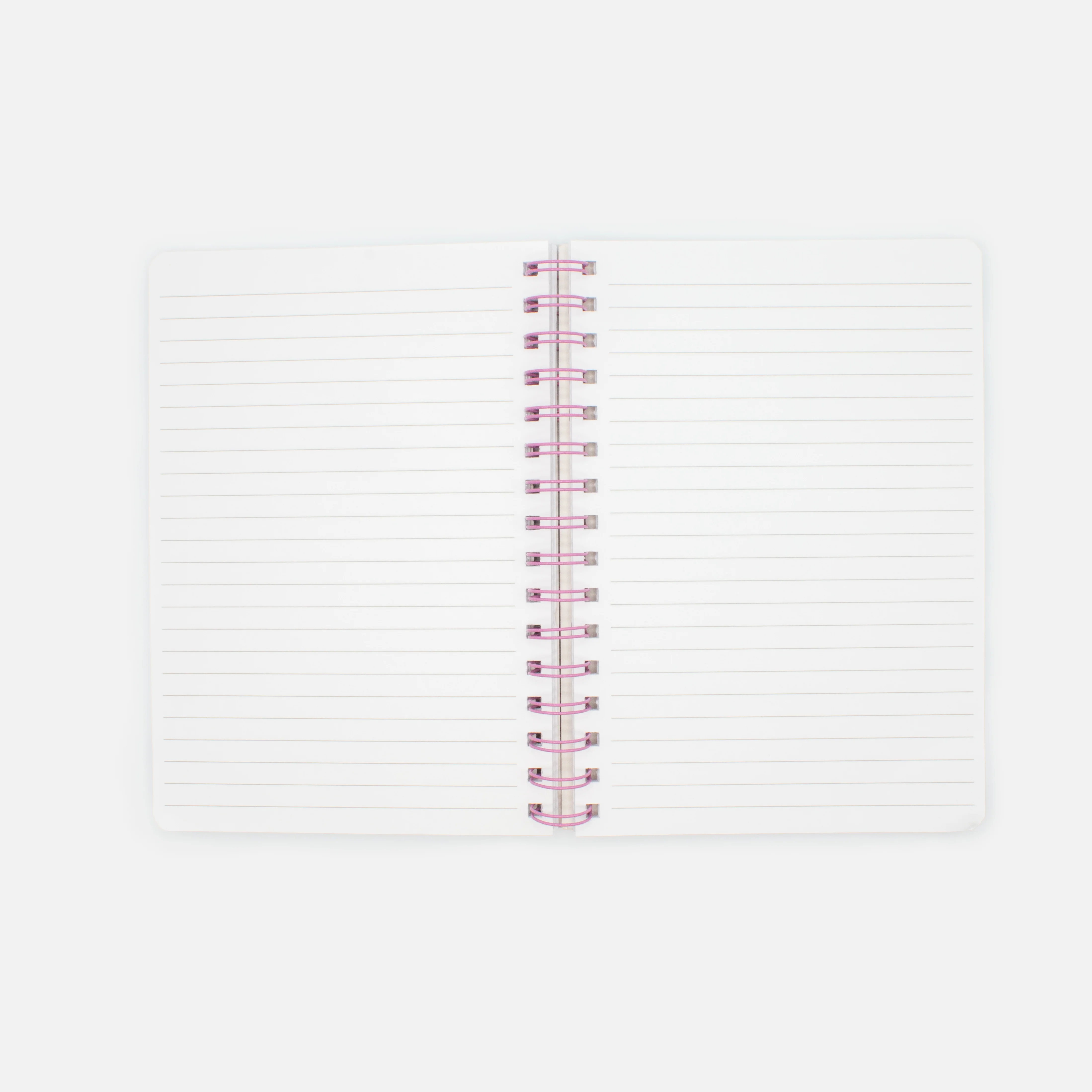 Petit carnet de notes rose avec fleurs - Image 3