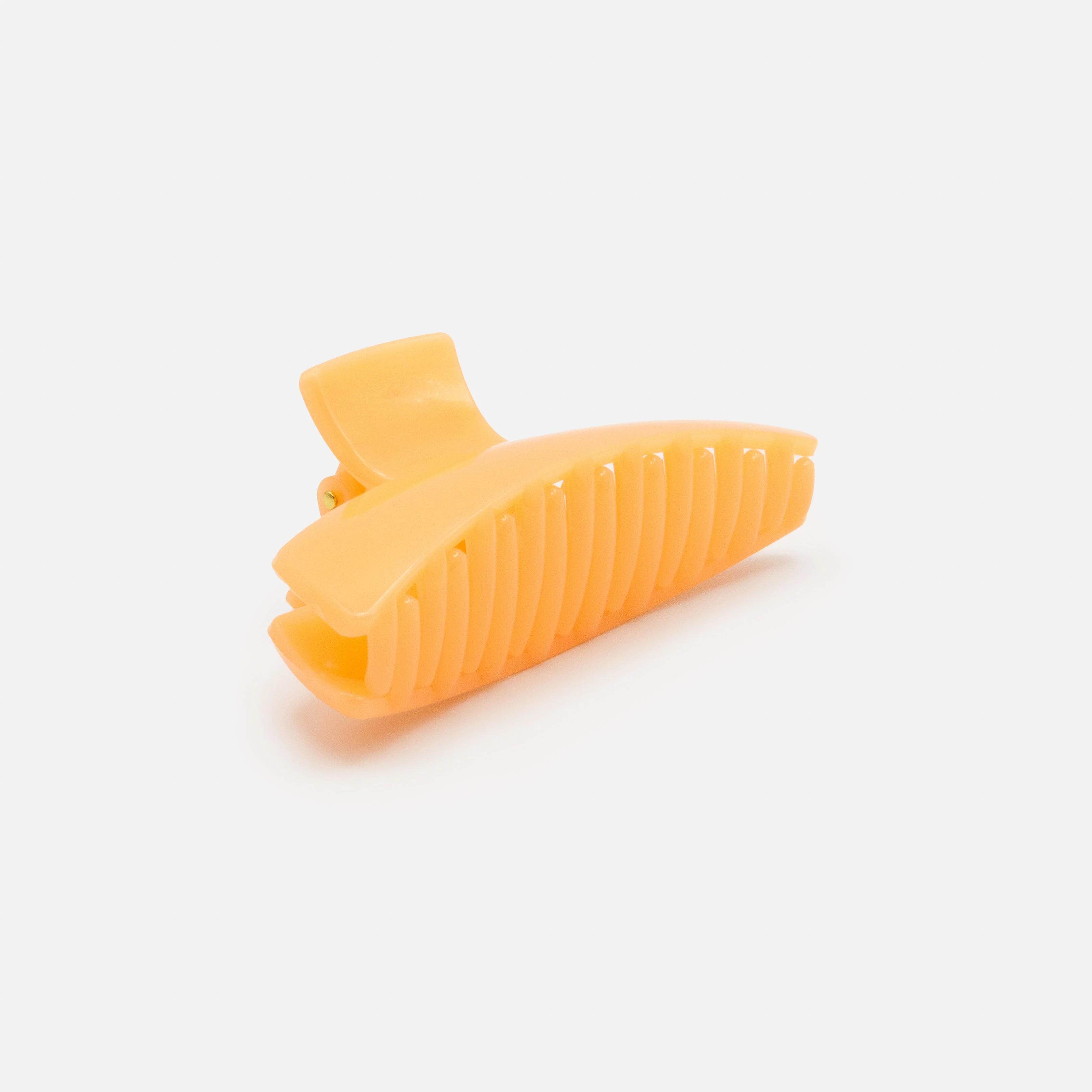 Pince géométrique pêche en plastique au fini lustré - Image 3