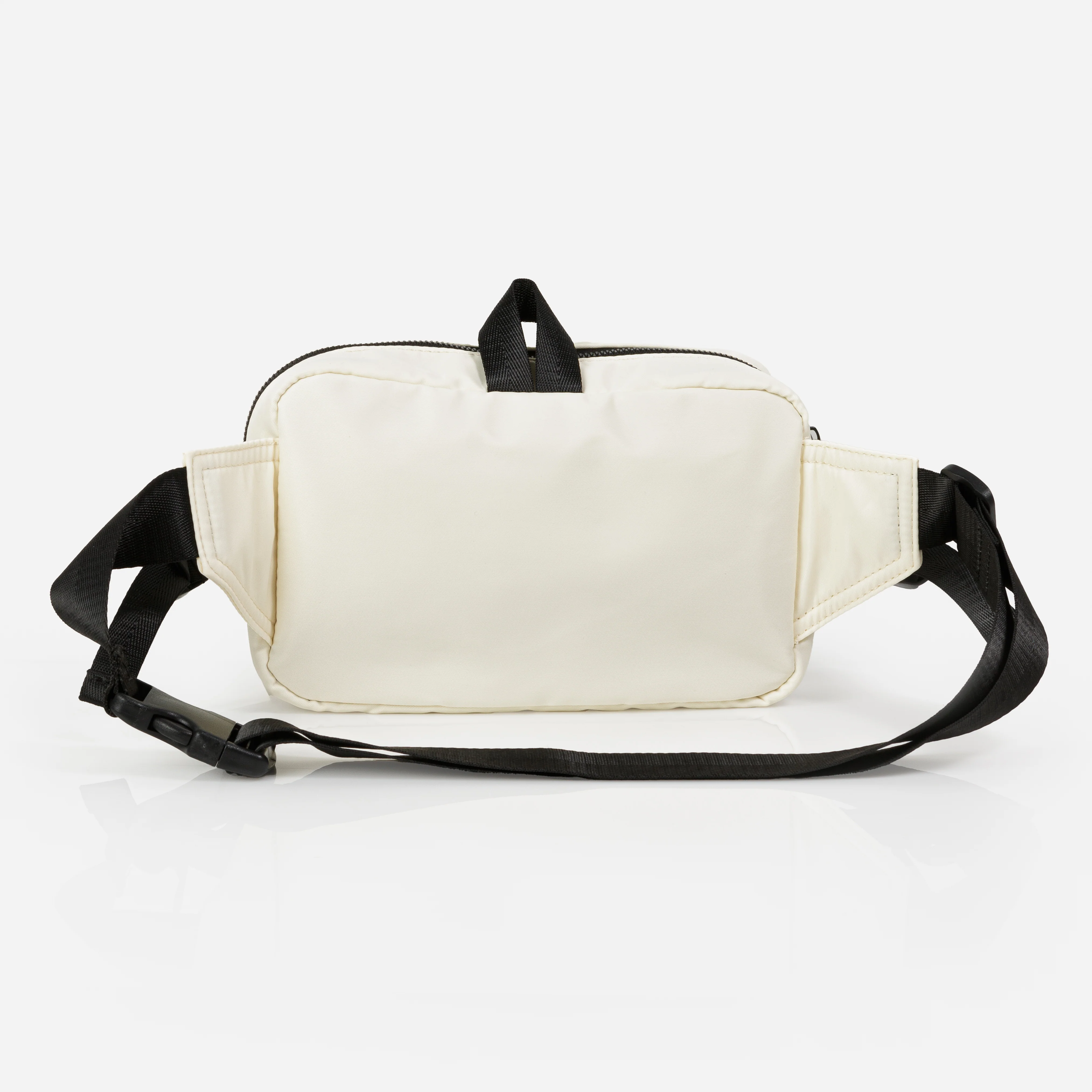 Sac banane ivoire en toile - Image 2