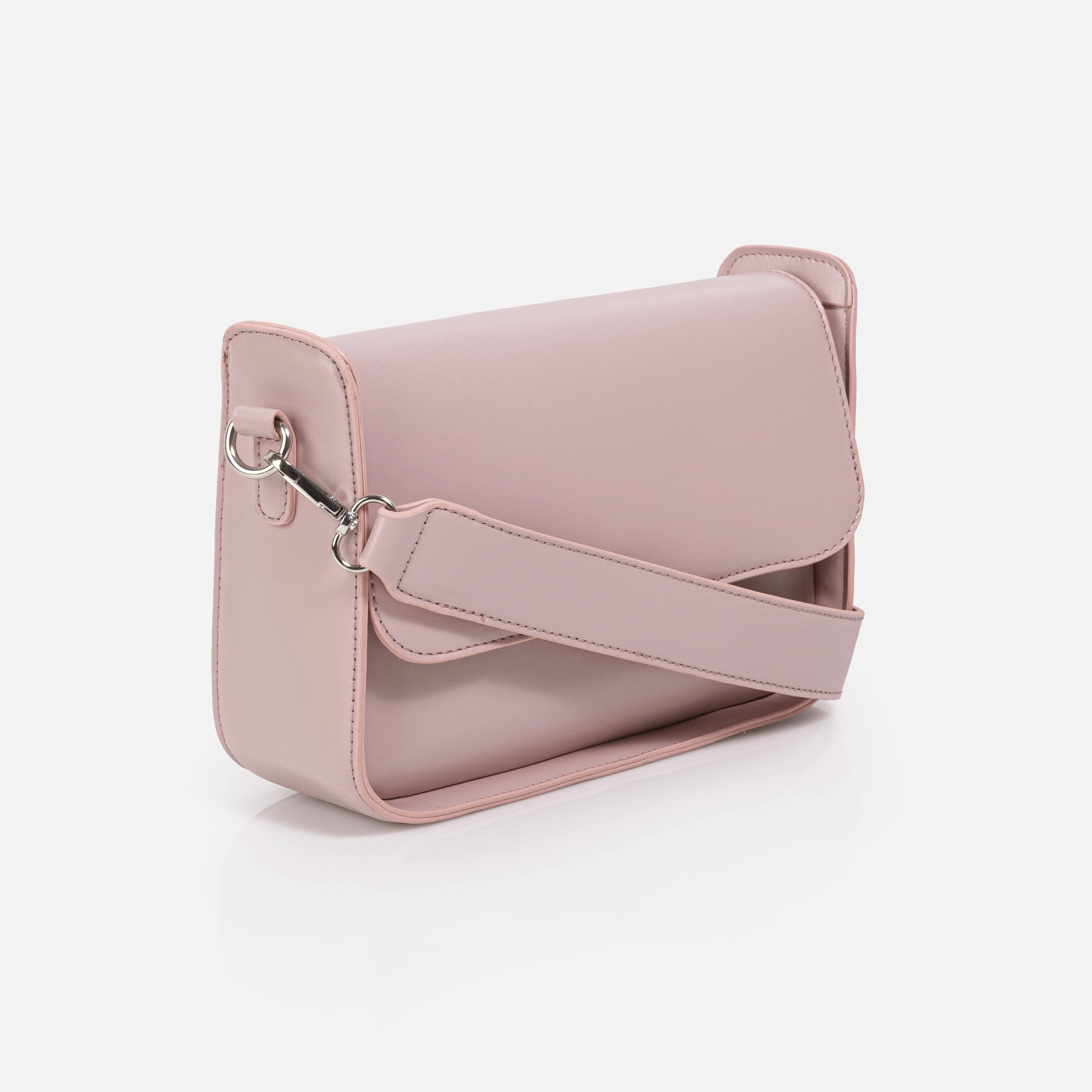 Sac à main vieux rose en PU - Image 3