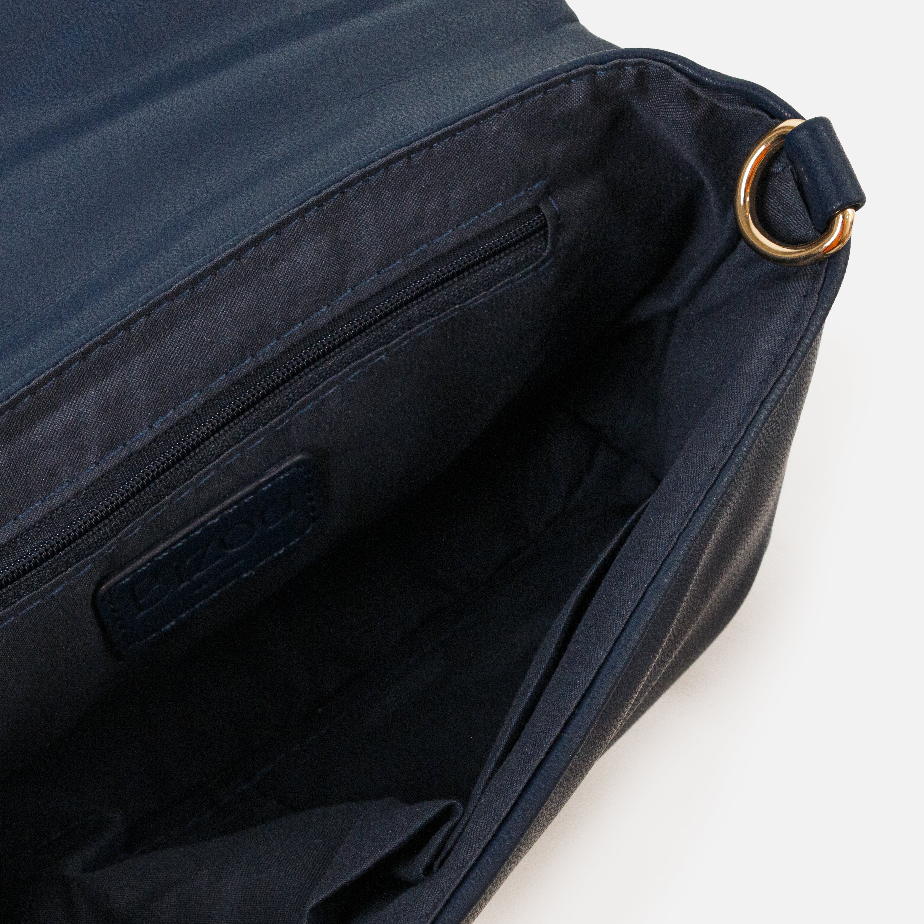 Sac à main matelassé marine avec ganse amovible - Image 5